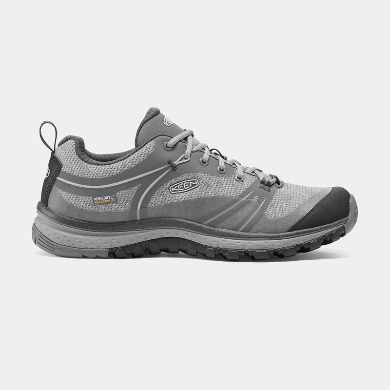 Keen Terradora Waterproof Womens Hiking Shoes Grey Outlet (0678-WXOZH)